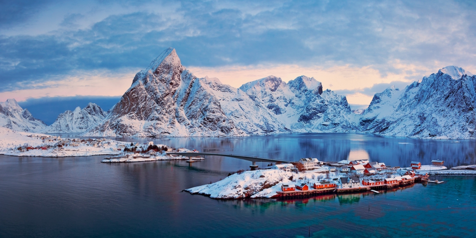jaskjan - Panorama Sakrisøy. . Zdjęcie 248930