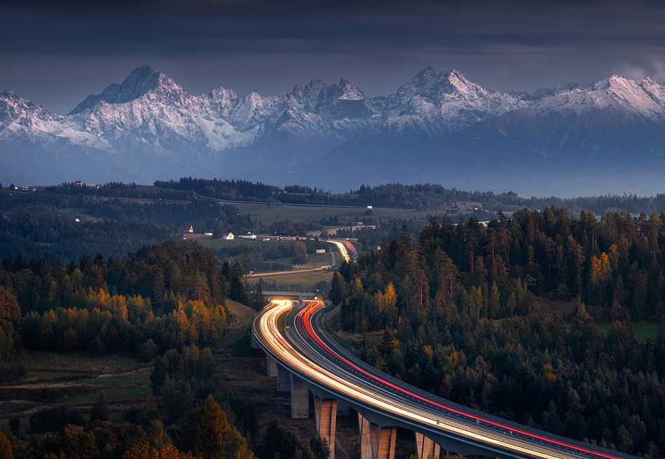 karol_nienartowicz - Pierwszy śnieg. Tatry z zakopianki. 10.2024. Zdjęcie 327510
