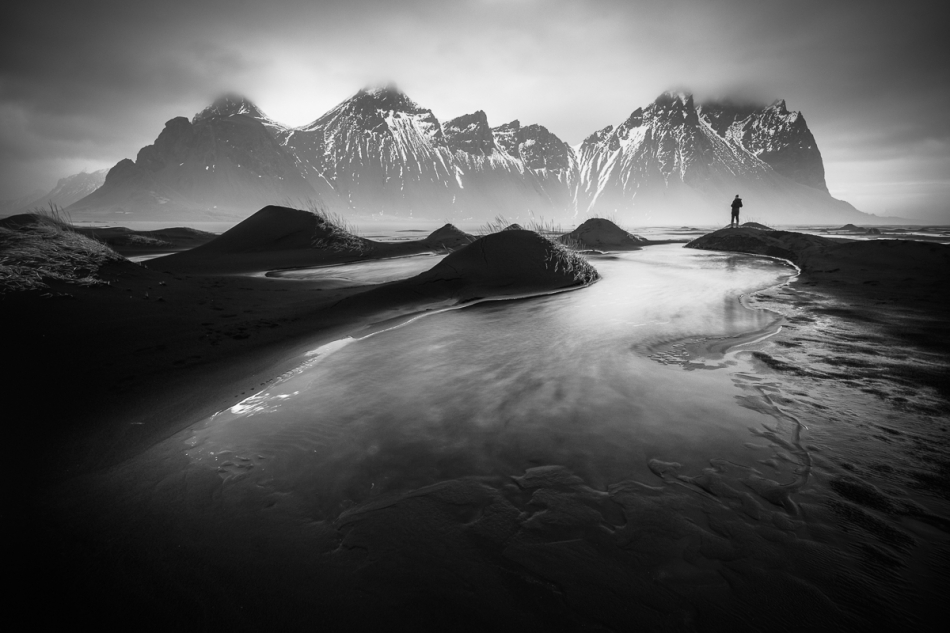 klarens - Alone. Vestrahorn, Stokksnes - Iceland March 2018. Zdjęcie 232904