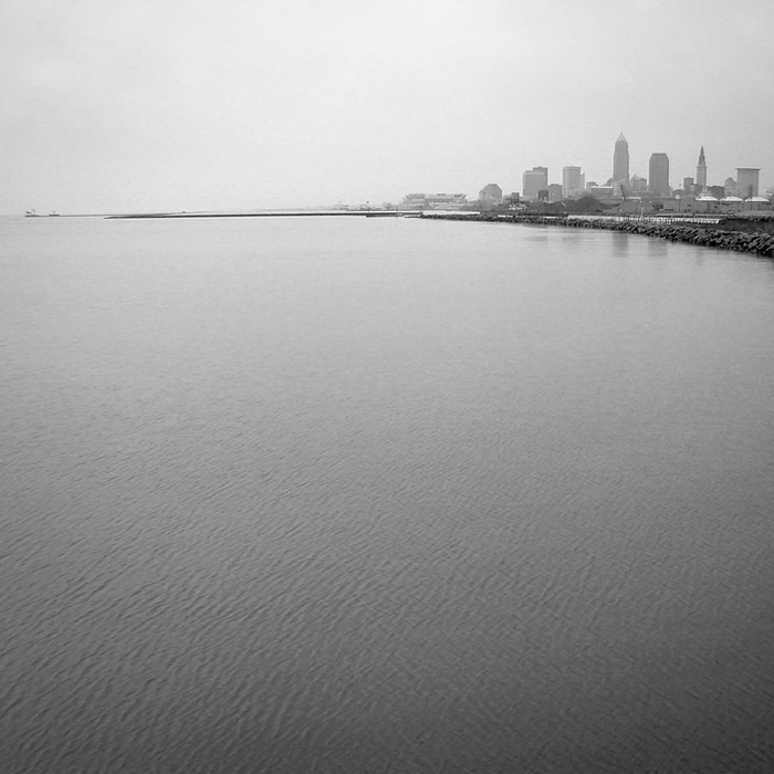 slavcic - Cleveland. Ohio, Lake Erie. Trzeci co do wielkości akwen wodny w US. Duuuże jest.. Zdjęcie 4574