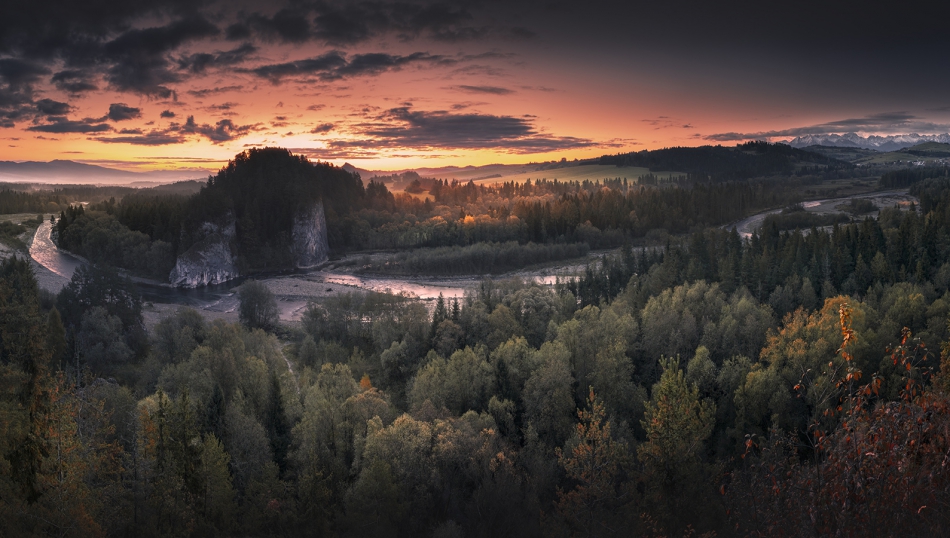 adam66 - Panorama z przełomu Białki. . Zdjęcie 261491