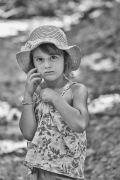 Modelka, Lea lat 5....