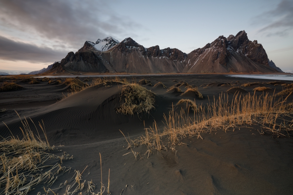 jaskjan - Stokksnes in the sunset. . Zdjęcie 323415