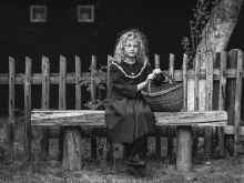 girl with basket