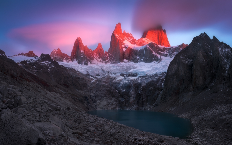 quaker - Early morning at Fitz Roy. . Zdjęcie 325843