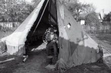 Nomade gzpsz with tent