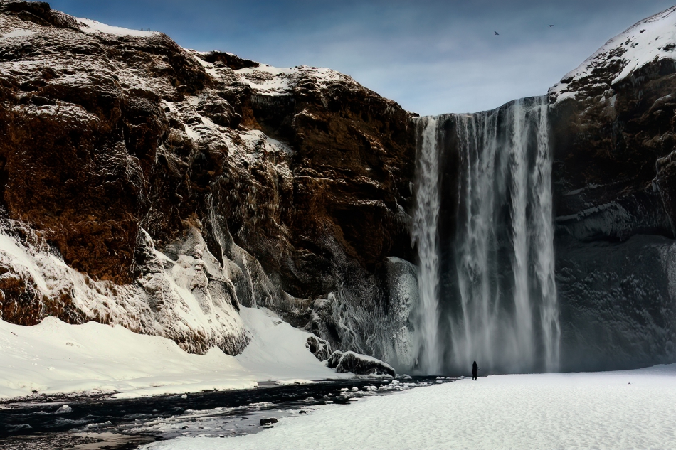 jaskjan - Skogafoss. . Zdjęcie 278768