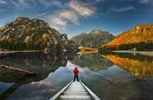 Morning silence...