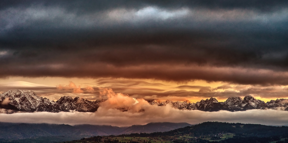 Tatry z Litwinki. . Zdjęcie 336023