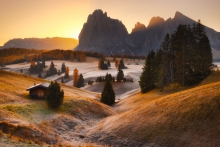 Ranek na Alpe di Siusi