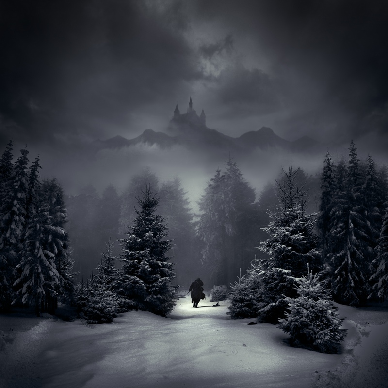 alcove - trud nocnej wędrówki.... PS CS 5. Zdjęcie 49170