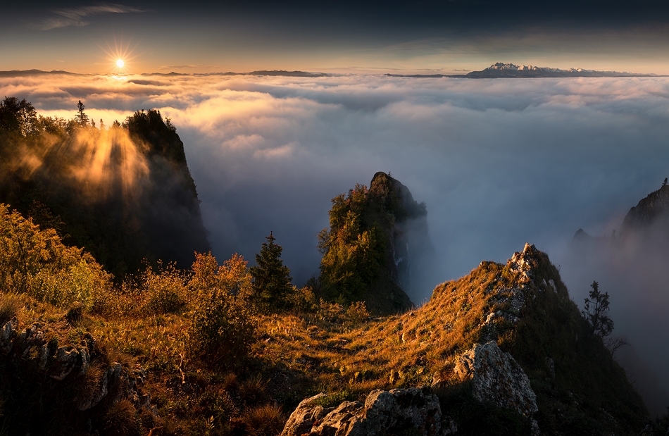 karol_nienartowicz - Poranek na Trzech Koronach. Pieniny. Zdjęcie 335447