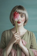 'Doll with tulip lips' ...