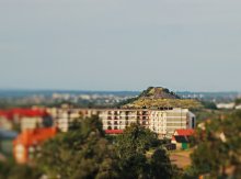 Wulkan nad miasteczkiem