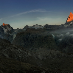 Matterhorn, Klein Matterhorn, Breithorn.