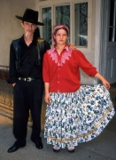 Young gypsy couple