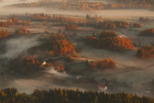 The Calm of Misty Dawn