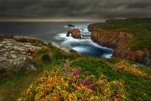 Land's end...