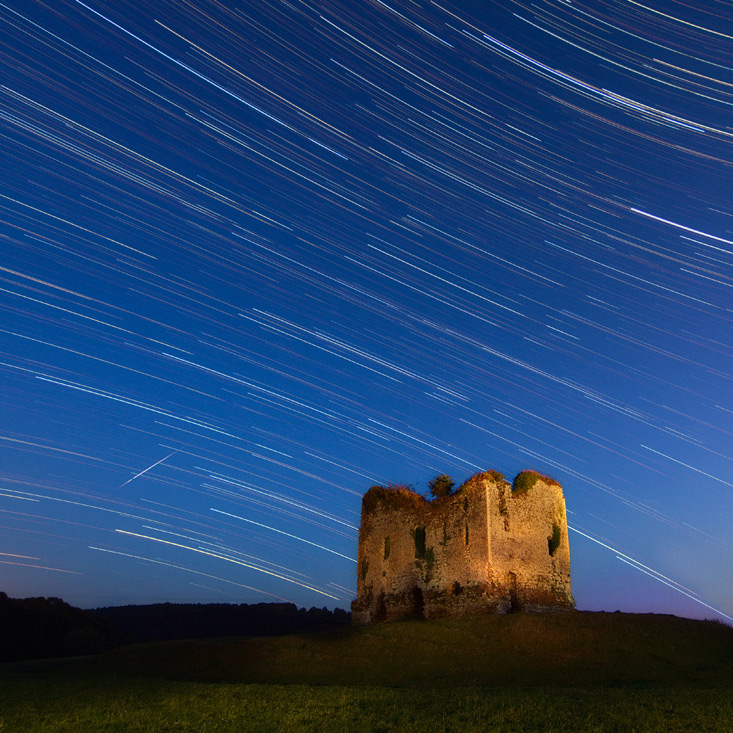 stefan - Grennan Castle. & the shooting star. Zdjęcie 108058