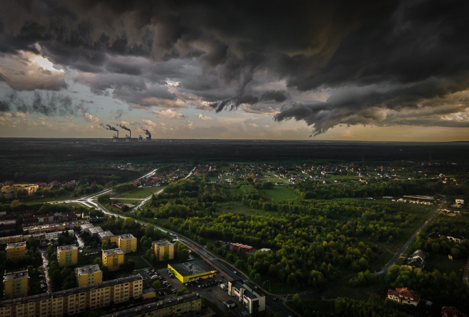 bystrzak - Burza nad Bełchatowem. . Zdjęcie 294911