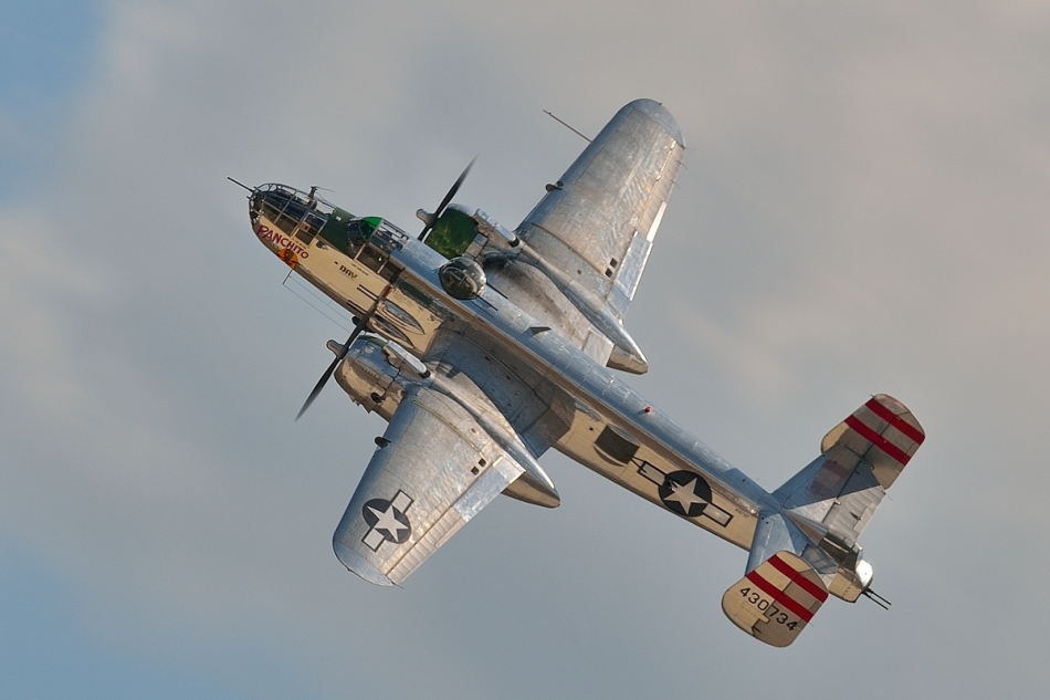 mundi - B-25 Mitchell Panchito. http://warbirds-eaa.net/larry-kelleys-b-25-panchito/#history  Zachecam do ogladania na pelnym ekranie, Pozdrawiam. Zdjęcie 151907