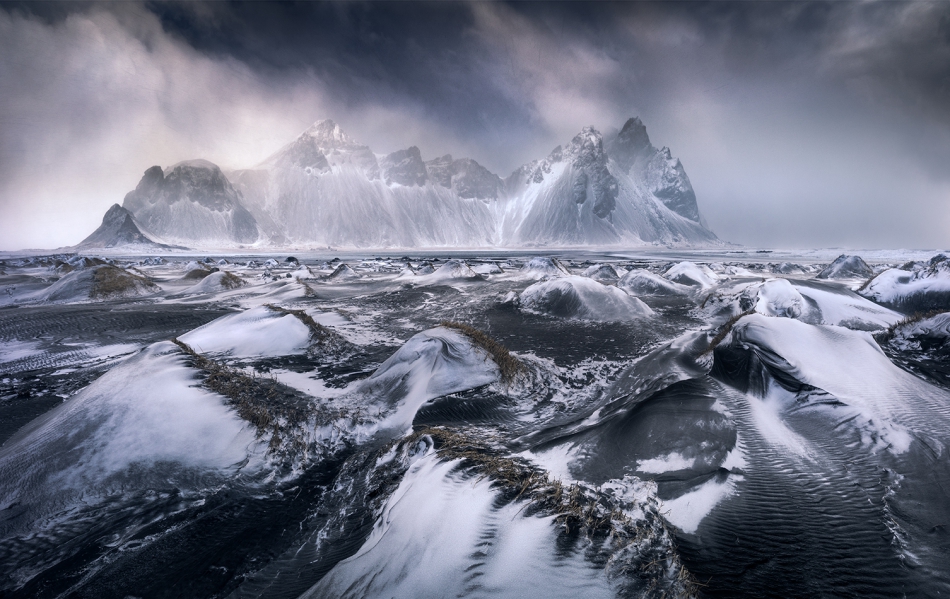 karol_nienartowicz - . Stokknes chwilę po burzy śnieżnej, Islandia 03.2023. Zdjęcie 313432