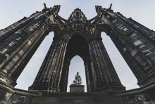 scott monument / edinbu...