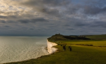 Hanging over Belle Tout...