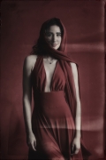 lady in red