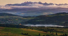 Wieczór w Pieninach