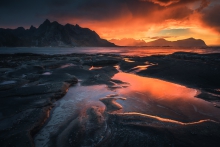 Red sky