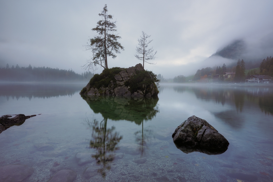 jaskjan - Fog over Hintersee. . Zdjęcie 328500