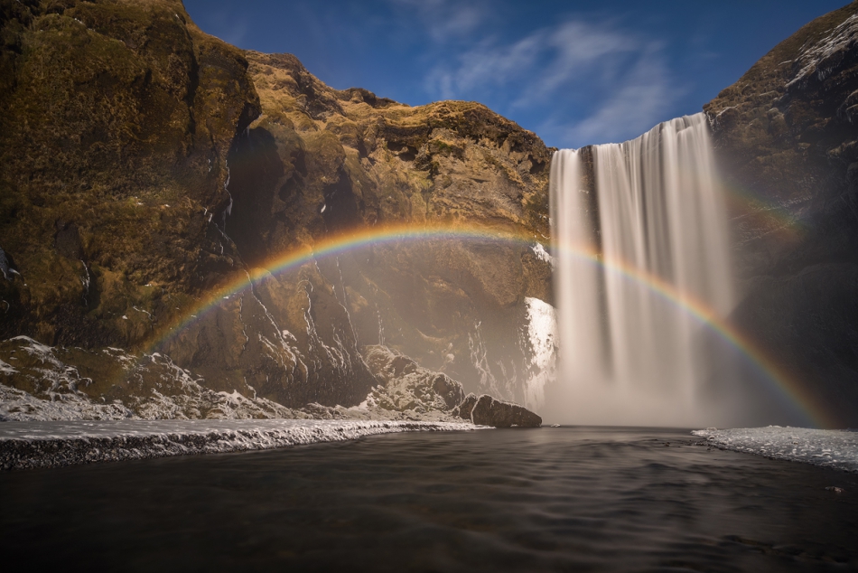 stroop - Skogafoss tęczowy. . Zdjęcie 192011