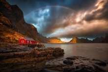 Lofoten rainbow