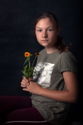 Maja z kwiatkiem