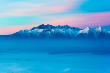 Widok na Tatry z Pienin...