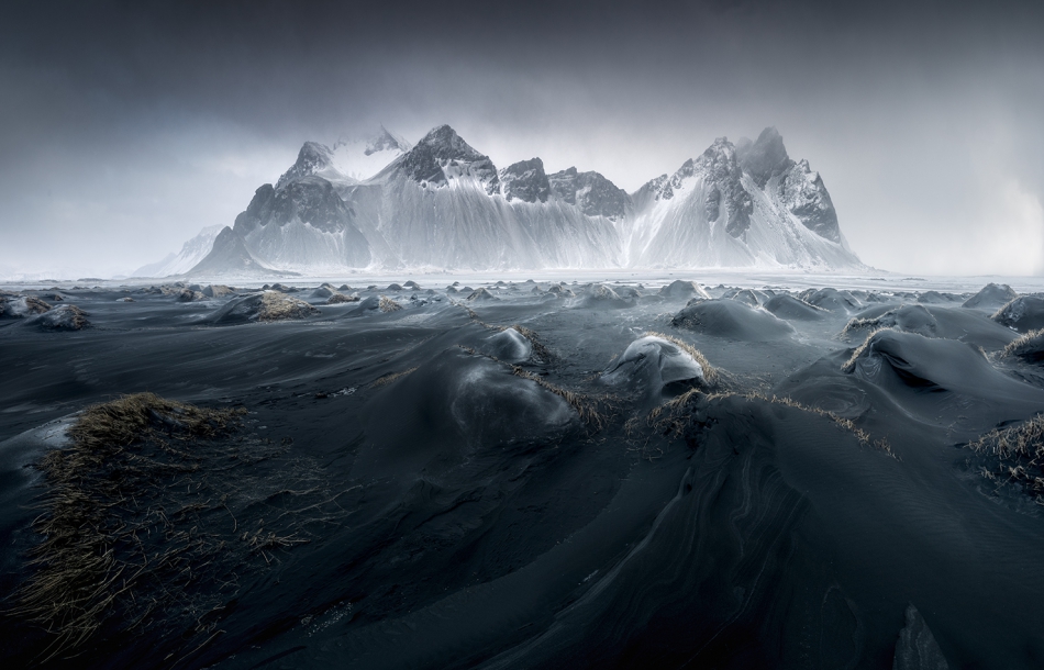 karol_nienartowicz - Stokksnes przed burzą śnieżną. Islandia, 03.2023. Zdjęcie 313490