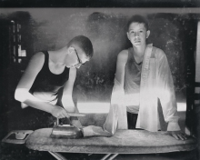 ironing men