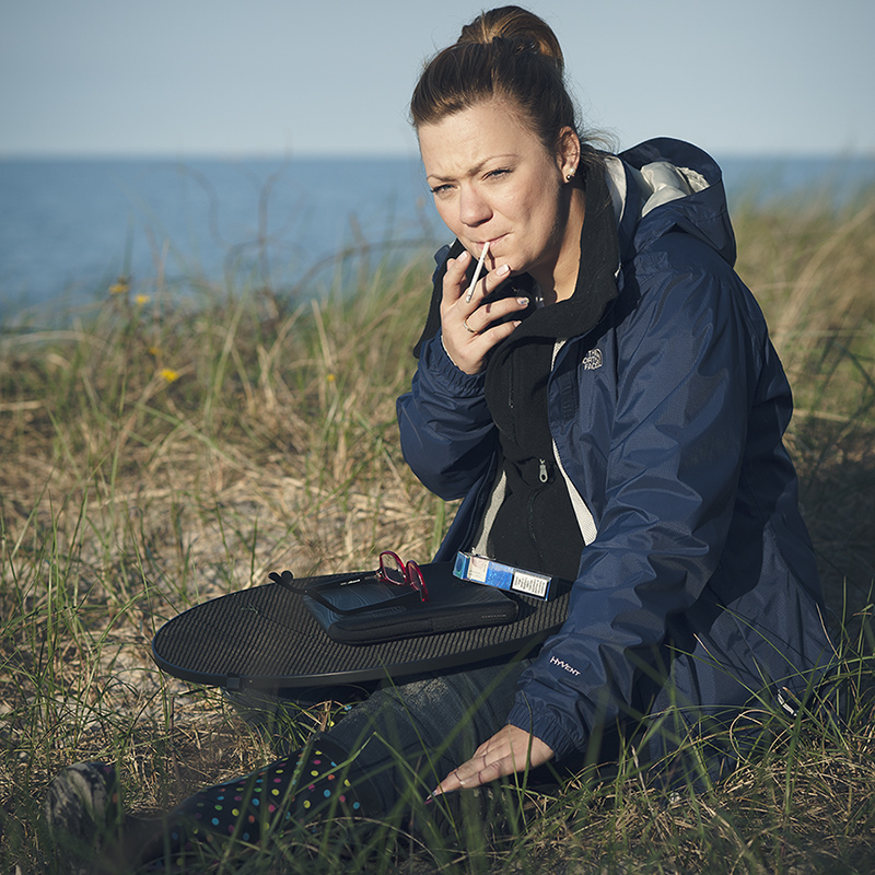 stul - Franzi. Franziska, Towarzyszka Grega złapana na dymku w trakcie plażowej sesji z Olą.. Zdjęcie 39259