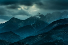 Tatry nocą...  