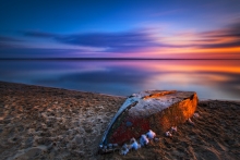The boat wreck
