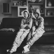 men in onesies