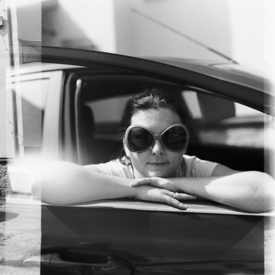 bakulok - Kasia. Pentacon six TL, Sonner 2.8/180, Fomapan 100. Zdjęcie 321597