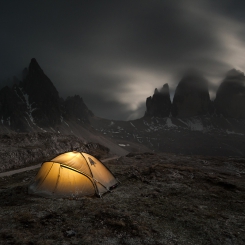 Biwak pod Tre Cime di Lavaredo