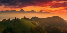 Morning silence...