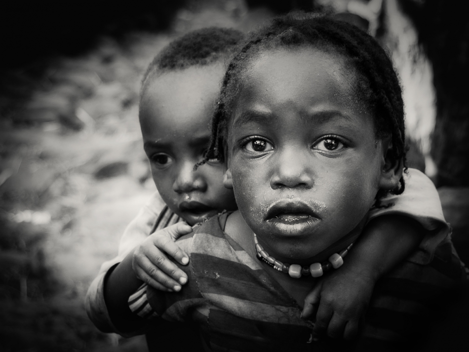 fotoel - Children of Konso tribe - Ethiopia. . Zdjęcie 173004